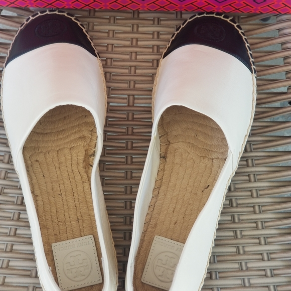 Sold Out!!! Tory Burch Color Block Flat Espadrille - Picture 14 of 15